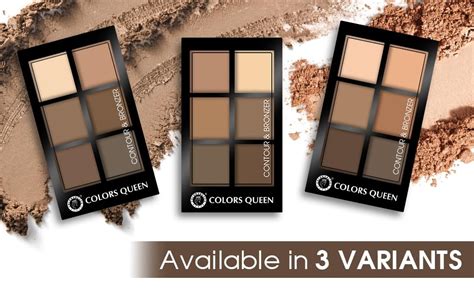 Buy Colors Queen Contour & Bronzer Palette | Matte Finish & Long ...