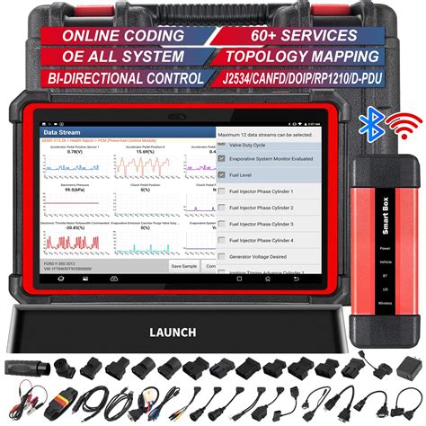 Buy LAUNCH X431 PAD V 10.1' ECU Online Programming Tool, J2534 ...