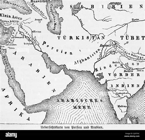 Asia map 19th hi-res stock photography and images - Alamy