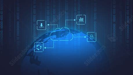 ICT Technology PowerPoint Background 的图像结果