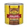 Cabot Tintable Neutral Base Solid Exterior Wood Stain and Sealer (Half ...