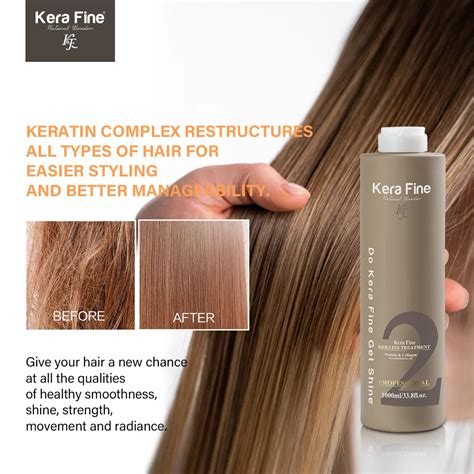 Kera Fine Keratin Treatment Protein Collagen For Professional Use Only ...