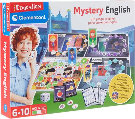 Inglés Misterioso (Mystery English) ¡Un juego original para aprender i