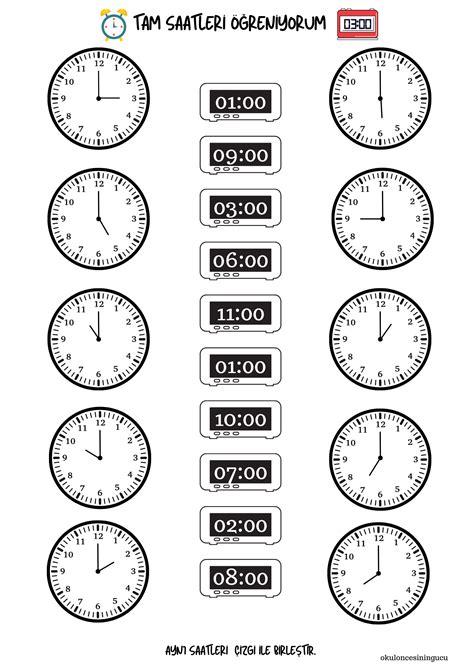 Saatler okulöncesi, 2024 | Saat okuma, Saatler, Matematik çalışma sayfası