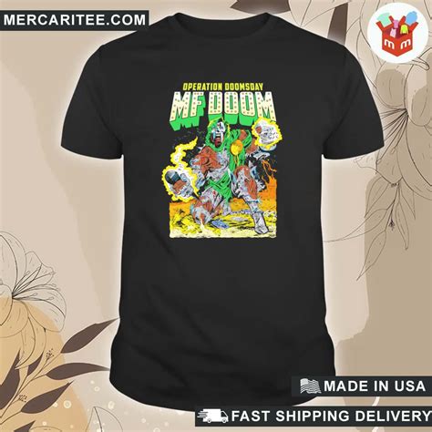 Official Operation Doomsday Mf Doom Doctor Doom T-Shirt