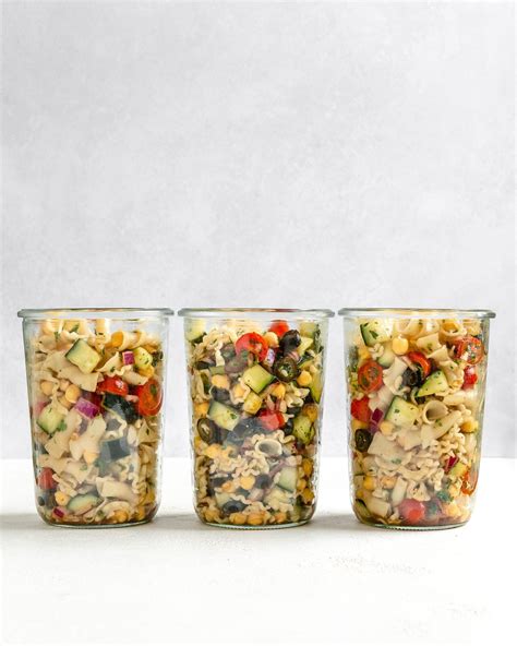 Vegan Meal Prep Pasta Salad - Best of Vegan