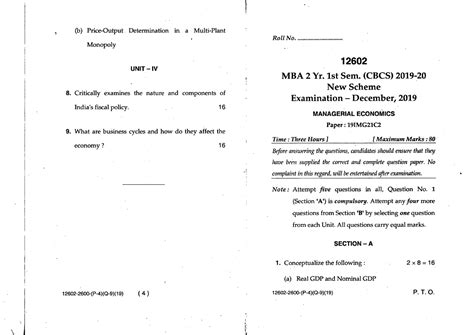 12602-dec-2019 - Master of business admistration - Studocu