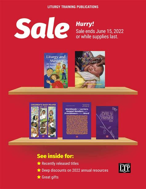 2022 Sale Catalog by Liturgy Training Publications - Issuu