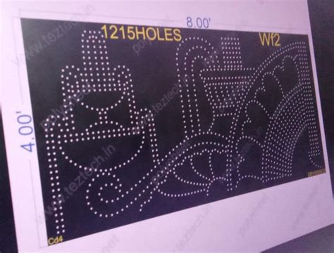 WF2 WATER FOUNTAIN 4X8FEET 1215HOLES