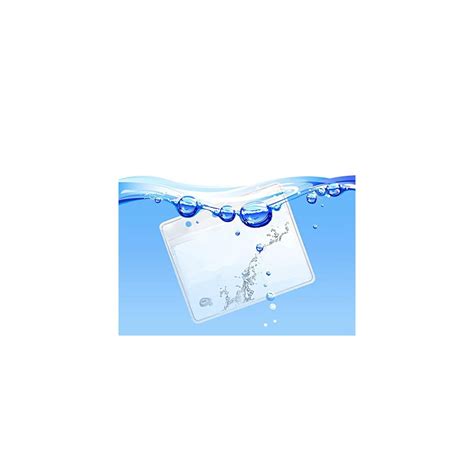 Buy Bird Fiy 50 Pcs Waterproof Type Clear Plastic Horizontal Name Tag ...