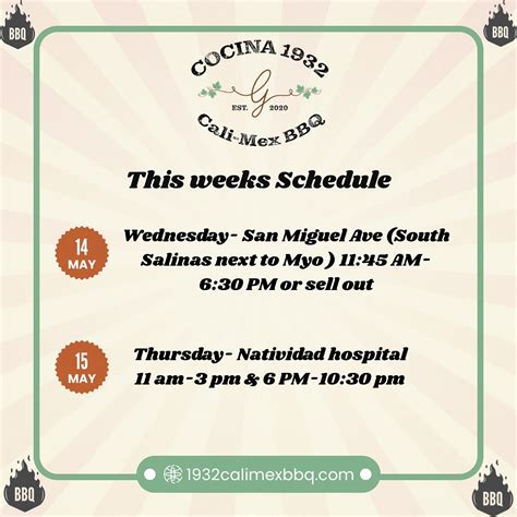 Cocina 1932 Cali-Mex BBQ🔥🍽 (@1932calimexbbq) • Instagram photos and videos