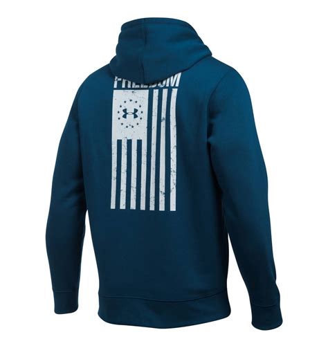 Under Armour Men's Sweatshirts - UA Freedom Flag Rival Tactical Hoodie ...