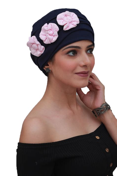 Classic Flower Patches Headwear – theheadscarves