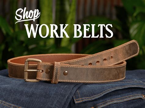 High Quality Handcrafted USA Made Work Belts | Bullhide Belts ...