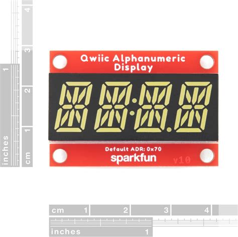 SparkFun Qwiic Alphanumeric Kit - Display Numbers India | Ubuy