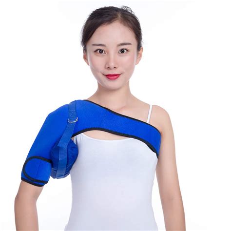 Buy HSRG Shoulder Brace Support with Adjustable Sleeve, Inflation ...