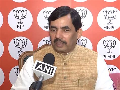 BJP's Sahnawaj Hussain accuses Mehbooba Mufti of "playing vote bank ...