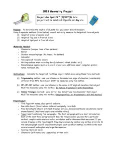 Image result for Clinometer Project Examples