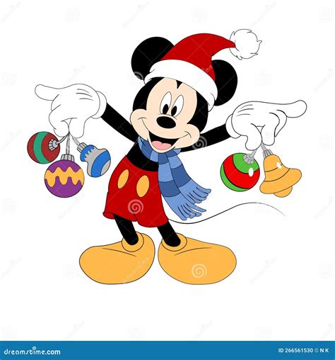 Clip Art Christmas Mickey