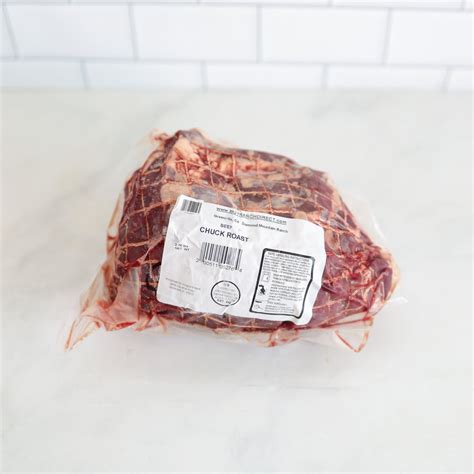 Beef Chuck Roast, Boneless - Single Pack - Multiple Sizes Available ...