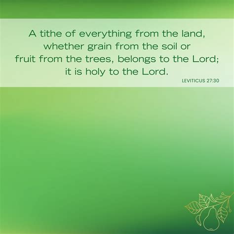 15 Bible Verses About Tithing