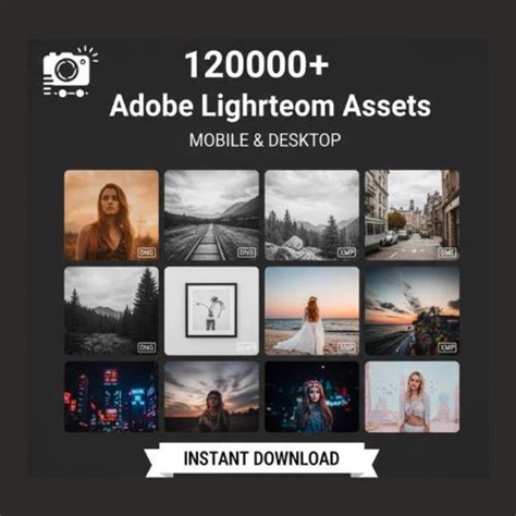 120000+ Lightroom Presets: Mobile & Desktop Photo Filters (DNG, XMP ...