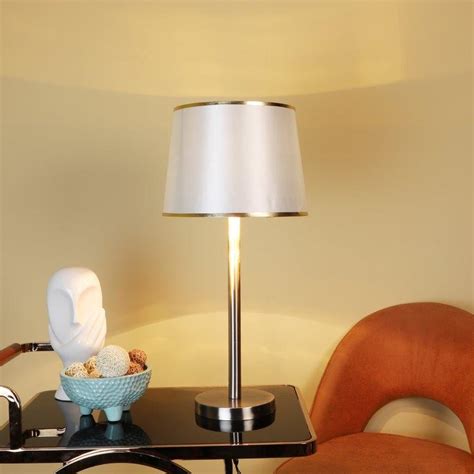 ELIANTE Shine Silver Iron Table Lamp - TL-12049 - without bulb