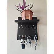 Anikaa Aldo Engineered Wood Wall Hanging Key Holder with Shelf for Home ...