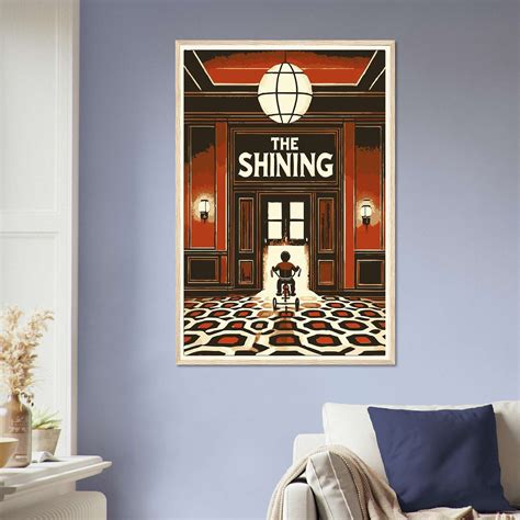 The Shining Movie Poster, Vintage Movie Poster, Horror Movie Poster 2 ...