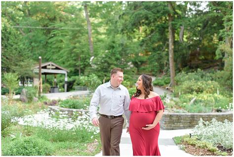Brittany and Eric | Laurelwood Arboretum Maternity Session in Wayne, NJ