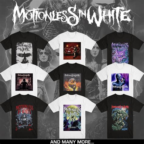 Jual MOTIONLESS IN WHITE | T-SHIRT BAND | METALCORE | MERCHANDISE ...