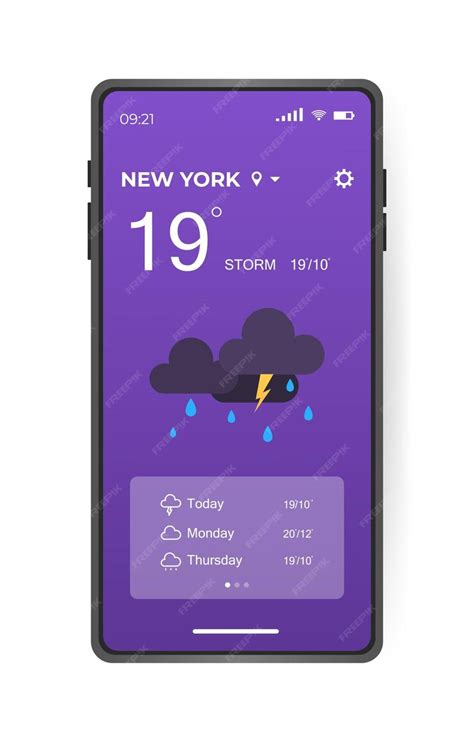 Weather Application 的图像结果