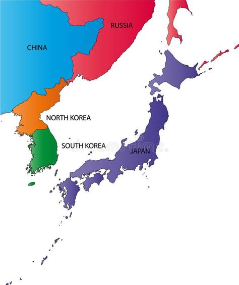 Map of Japan Korea China: Asia Travel Guide