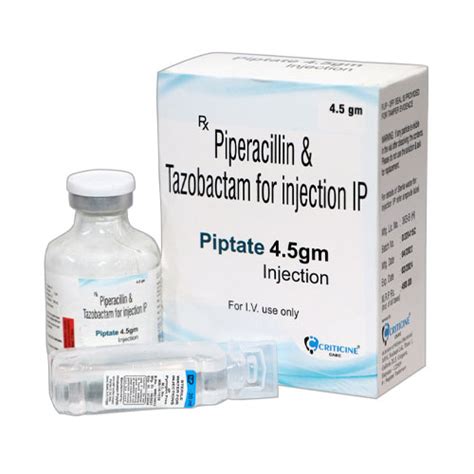 Piptate-4.5gm Injections Criticine Care