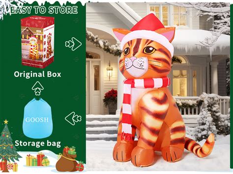 Image result for Christmas Cat Inflatable