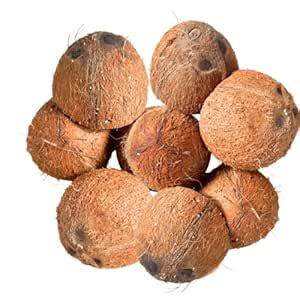 Natural Coconut Shells (Whole Shell, 1 Kg) : Amazon.in: Home & Kitchen