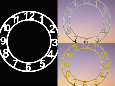 Clock Ring Roman - Mould Market