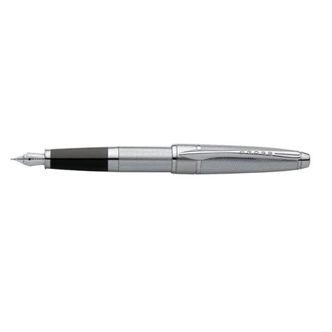 Cross Apogee Chrome Fountain Pen | Shop Online at Makoba | Cross