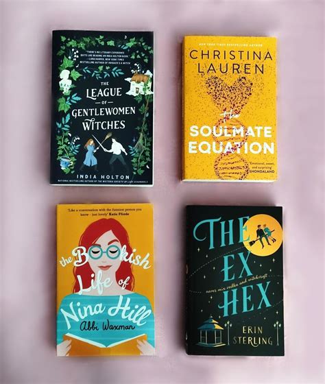 Продавам романтични и фентъзи книги: The Soulmate Equation, The Ex Hex ...