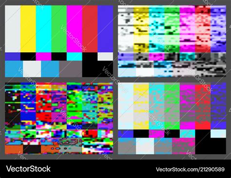 Tv Color Bars Test Pattern Vector Images (43)