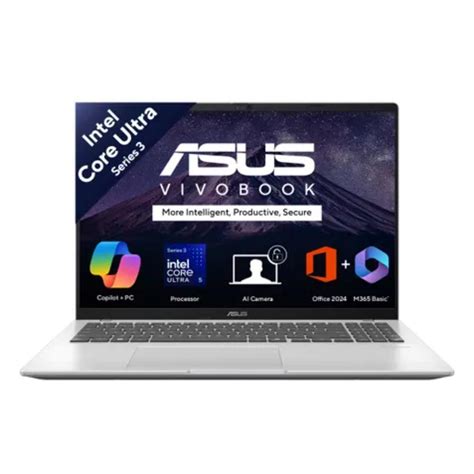 Buy Asus Vivobook 16 X1607AA-MB038WS Standard Laptop (Intel Core Ultra ...