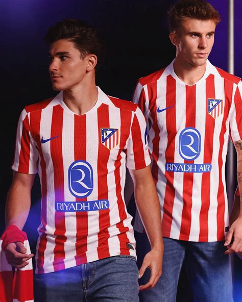 Nova camisa titular do Atlético de Madrid 2025-2026 Nike » Mantos do ...
