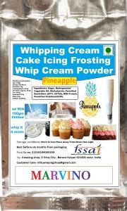 Marvino Whipping Cream Cake Icing Frosting Whip-Cream-Powder Raising ...