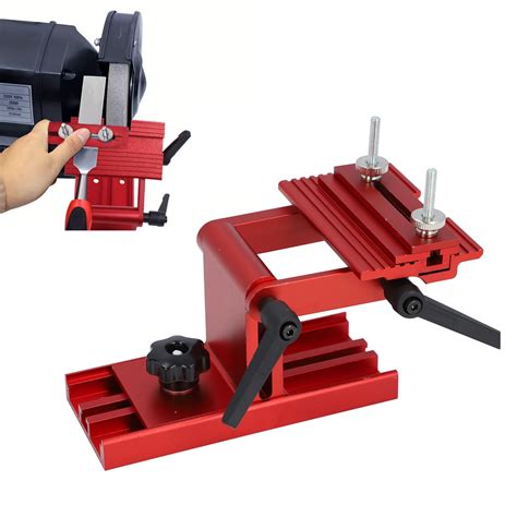Buy Adjust Sharpener Jig for Bench Grinder Sharpening System, Angle and ...