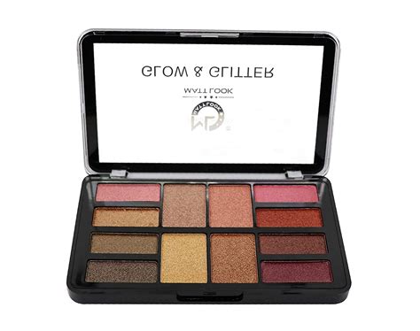 Buy Matt Look Glow & Glitter HD Pro style Palatte MK-26-03 Palatte ...