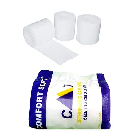 Buy COMFORT CAST PADDING WHITE (PACK OF 5) (15) Online at Low Prices in ...