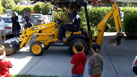 Image result for Backhoe Stunts