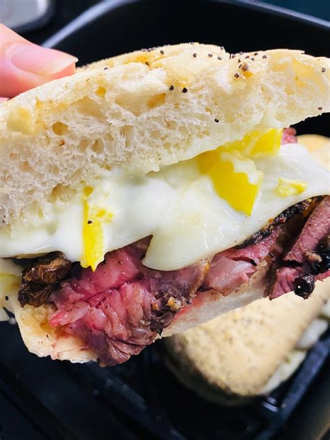 Air Fryer Steak Hoagies - Cooks Well With Others