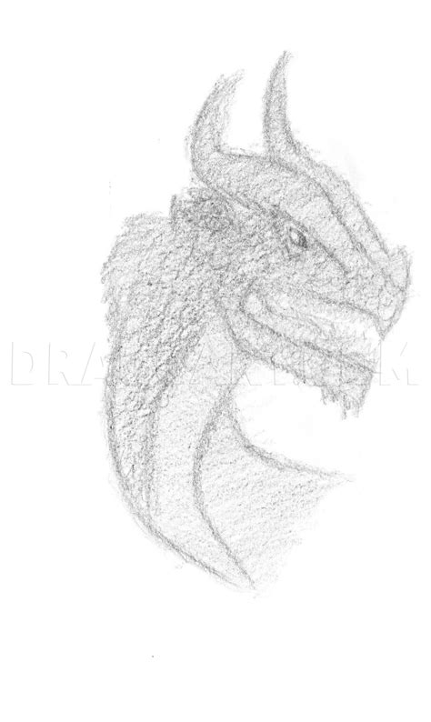 How To Draw A Cool Dragon, Step by Step, Drawing Guide, by ...