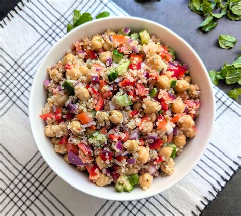 Quinoa Chickpea Salad Recipe